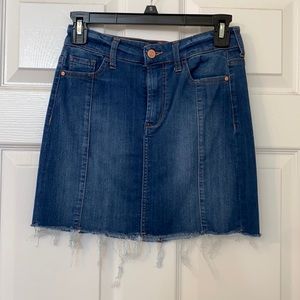 jean skirt